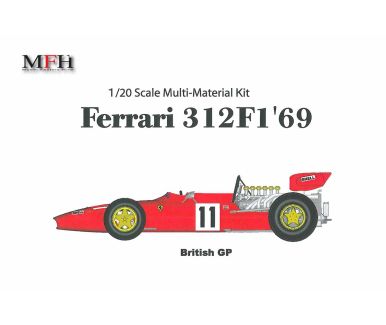 Ferrari 312F1-67 - Monaco GP 1967 #18 #20 - Model Factory Hiro - MFH-K479