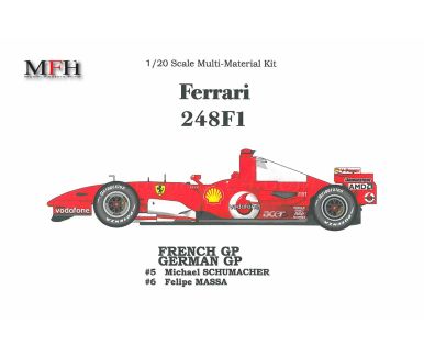Ferrari 248F1 French and German Grand Prix 2006 1/20 - Model Factory Hiro - K160