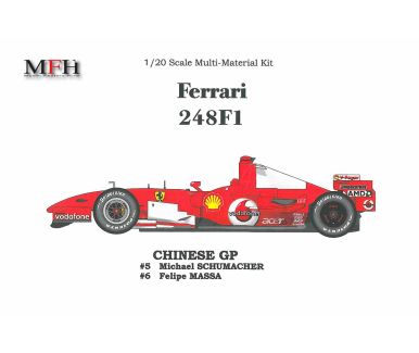 Ferrari 248F1 Chinese Grand Prix 2006 1/20 - Model Factory Hiro - MFH-K162