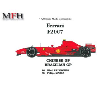 Ferrari F2007 Chinese/Brazilian GP 2007 - Model Factory Hiro - MFH-K188