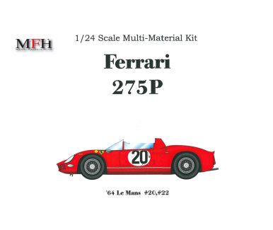 Ferrari 275P Le Mans 1964 1/24 - Model Factory Hiro - MFH-K197