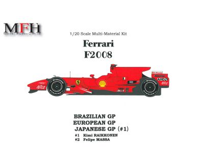 Ferrari F2008 Vers. A - Model Factory Hiro - MFH-K212