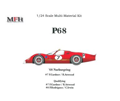 Ford P68 1000 km Nurburgring 1968 - Model Factory Hiro - MFH-K220