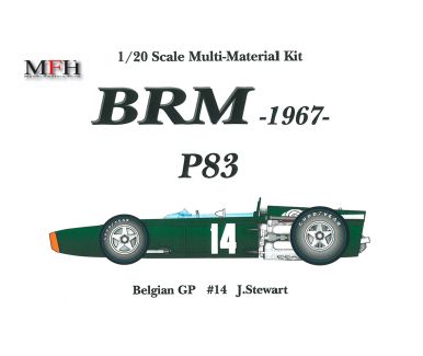 BRM P83 Belgian GP 1967 1/20 - Model Factory Hiro - MFH-K307