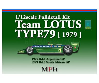 Lotus 79 South Africa Grand Prix 1979 1/12 - Model Factory Hiro - MFH-K419