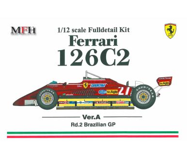 Ferrari 126C2 Brazilian Grand Prix 1982 1/12