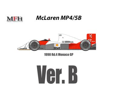 McLaren MP4/5B Monaco Grand Prix 1990 1/12 - Model Factory Hiro - K456