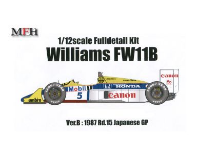 Williams FW11B Japanese Grand Prix 1987 1/12 - Model Factory Hiro - MFH-K473