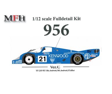 Porsche 956 Short Tail Ver. A - WEC 1983 Rothmans - Model Factory Hiro - MFH-K464