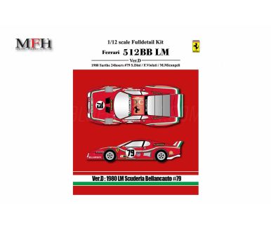 Ferrari 330P4 Berlinetta - Daytona / Spa / Le Mans 1967 - Model Factory Hiro - MFH-K492