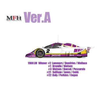 Jaguar XJR-9LM Le Mans 1988 Ver. A 1/12 - Model Factory Hiro - MFH-K554