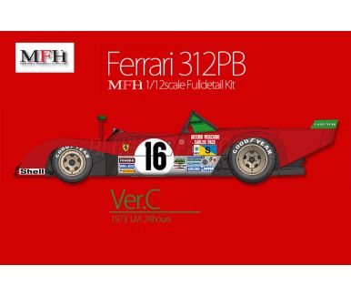 Ferrari 312PB Version A 1972 1/12 - Model Factory Hiro - MFH-K587