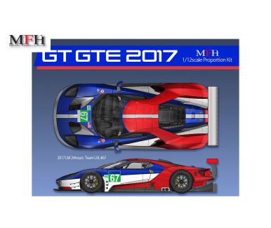 Ford GT GTE Le Mans 2017 1/12 - Model Factory Hiro - MFH-K619