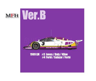 Jaguar XJR-9 LM Le Mans 1989 1/24 - Model Factory Hiro - MFH-K632