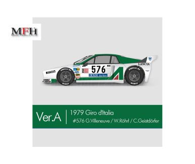 Lancia Beta Montecarlo Turbo Le Mans 1981 Ver. C - Model Factory Hiro - MFH-K669
