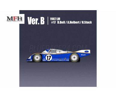 Porsche 962C #17 Le Mans 1987 Ver. B 1/12 - Model Factory Hiro - MFH-K679