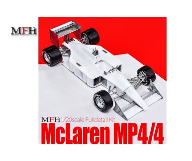 McLaren MP4/4 Late Type 1988 1/20 - Model Factory Hiro - MFH-K708