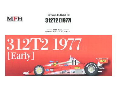 Ferrari 312T2 South African / U.S.A. West Grand Prix 1977 1/20 - Model Factory Hiro - MFH-K749