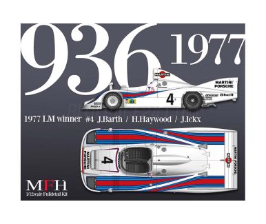 Porsche 936/77 Le Mans 24 Hours 1977 1/12 - Model Factory Hiro - MFH-K755