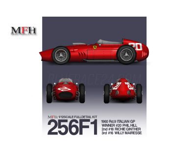 Ferrari 256F1 Italian Grand Prix 1960 1/12 - Model Factory Hiro - MFH-K798