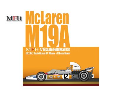 McLaren M19A South African Grand Prix 1972 1/12 - Model Factory Hiro - MFH-K820