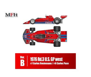 Brabham BT45 U.S. West Grand Prix 1976 1/12 - Model Factory Hiro - MFH-K825