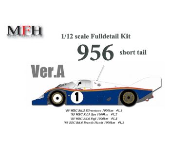 Porsche 956 Short Tail Ver. A - WEC 1983 Rothmans - Model Factory Hiro - MFH-K464