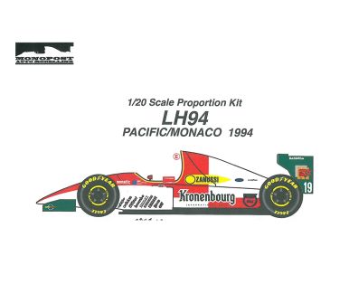 Larrousse LH94 Pacific / Monaco GP 1994 1/20 - Monopost - MP003