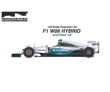 Mercedes F1 W06 Hybrid Austrian GP 2015 1/24 - Studio27/ Monopost - MP029