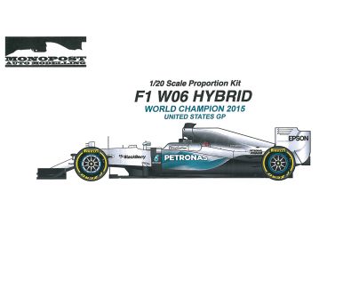 Mercedes F1 W06 Hybrid Austrian GP 2015 1/24 - Studio27/ Monopost - MP029