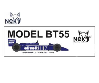 Brabham BT55 Formula 1 World Championship1986 1/20 - Neko Models - FK2014