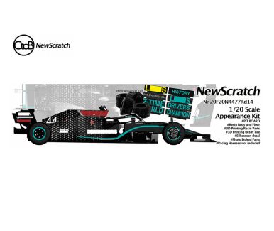 Mercedes F1 W11 EQ Performance Turkey Grand Prix 2020 1/20 - NewScratch - NS-20F20N4477RD14