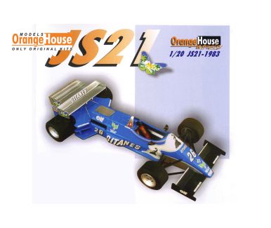 Ligier JS21 Monaco Grand Prix 1983 1/20 - Model Orange House - ORA-2014