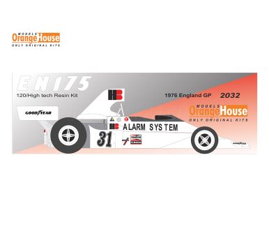 Ensign N175 British Grand Prix 1975 1/20 - Model Orange House - ORA-2032