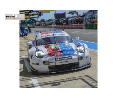 Porsche 911 RSR "Brumos" Daytona and Le Mans 2019 1/24 - Profil24 - P24117