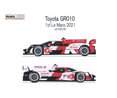 Toyota GR10 Hybrid Le Mans 24 Hours 2021 1/24 - Profil24 - P24134