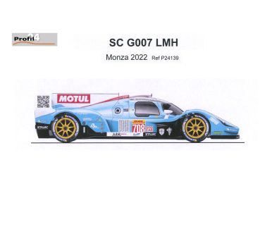 Glickenhaus SC G007 LMH Monza 6 Hours 2022 1/24 - Profil24 P24139