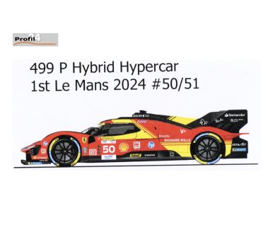 FERRARI 499P LMH - 24 HOURS LE MANS 2023 WINNER