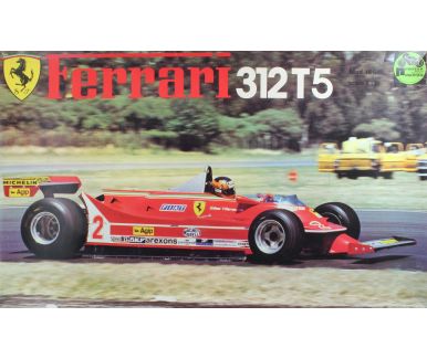Ferrari 312T5 Formula 1 World Championship 1980 1/12 - Protar - PRO-166