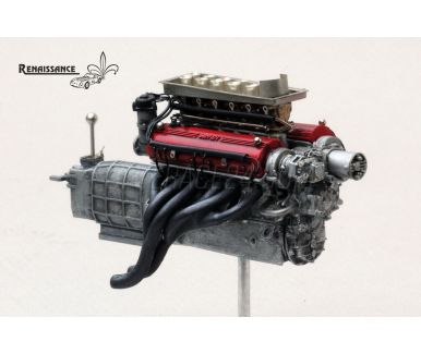 Ferrari 250 Testa Rossa Engine Kit 1959-1960 1/24 - Renaissance - REN-24/ENG1