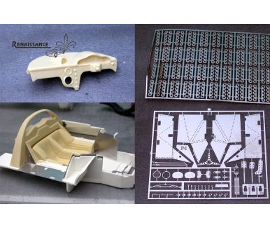 Ferrari 330 P4 Le Mans 24 Hours Resin & P/E Parts 1/24 - Renaissance - REN-TK24/210