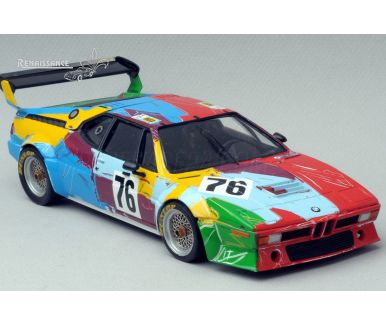 BMW M1 "Andy Warhol" Le Mans 24 Hours 1979 1/24 Decal - Renaissance - REN-TK24/149