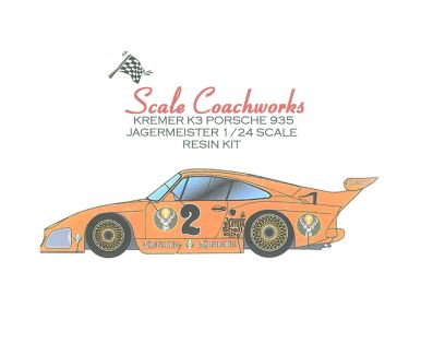 Kremer-Porsche 935 K3 Sachs 1980 1/24 - Scale Coachworks - SCW-CK03