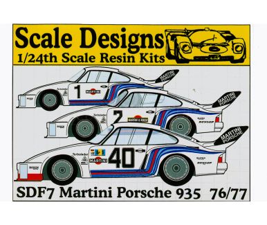 Martini-Porsche 935 - Le Mans/Marken-Weltmeisterschaft 1976/77 - Scale Design - SDF7