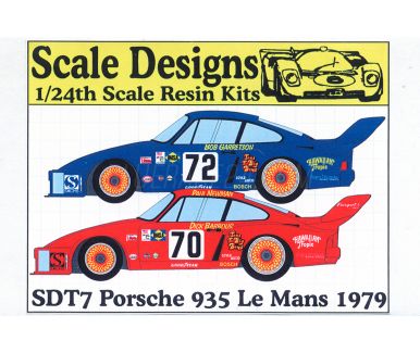 Porsche 935 Brumos Le Mans 1979 - Scale Designs - SDT7