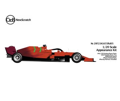  Ferrari SF21 Monaco Grand Prix 2021 1/20 - CtoB/NewScratch - NS-20F21N1655RD05
