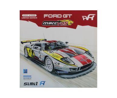 Ford GT #40 #41 Zolder FIA-GT 2011 1/24 - Simil'R - SIM-141003