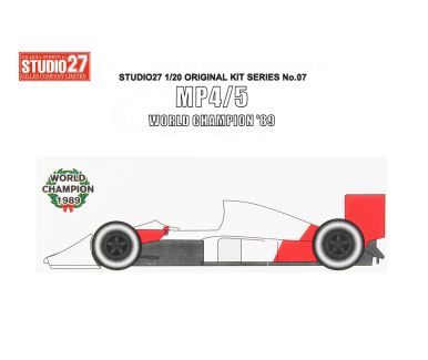 McLaren MP4/11B Monaco GP 1996 1/20 - Studio27 - ST27-FK20250