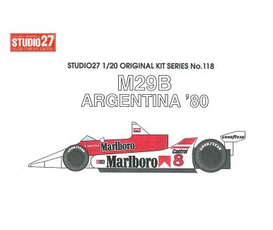 McLaren M29B Argentina GP 1980 - Studio27 - ST27-FK20118