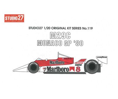 McLaren MP4/11B Monaco GP 1996 1/20 - Studio27 - ST27-FK20250